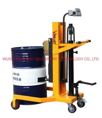 Heavy Duty Ergonomic Drum Handler with Weighing Scale Drum Lifting Equipment Dtf450