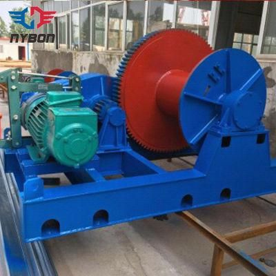 Factory Direct Sale Electric 10 Ton Boat Heavy Duty Slipway Shipyard Trailer Winch