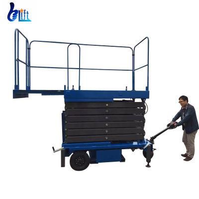 16m High End 6m Platform Height Mobile Full Electric Pallet Lifter Lift Lifting
