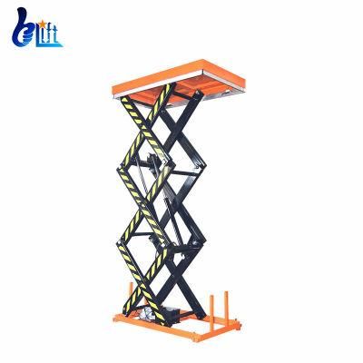Hydraulic Stationary Scissor Lift Tables Factory Construction Lifter