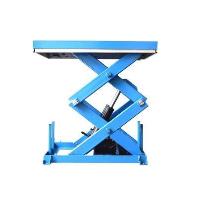 China Economical Portable Goods Lifter Mini Electric Scissor Lift Platform