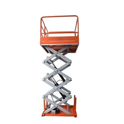 1ton 3m Mini Hydraulic Manual Lifting Tools Electric Scissor Lift Tables