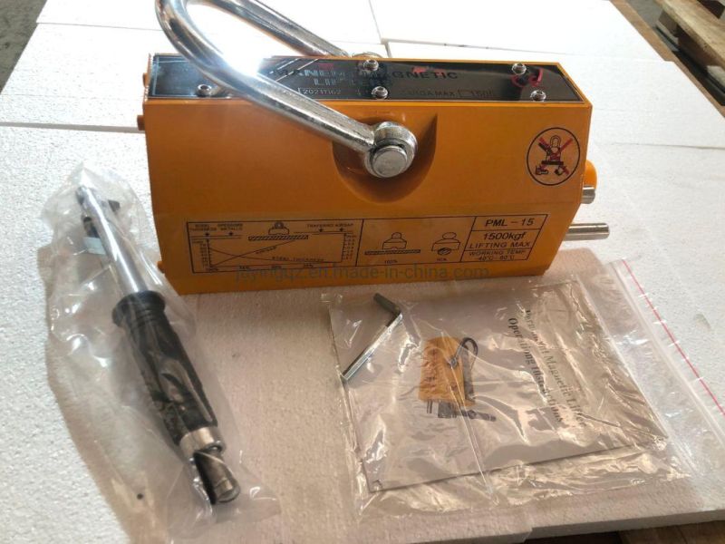 100kg 200kg 400kg 600kg 1000kg 2000kg Lifting Magnet Magnetic Crane Permanent Magnetic Lifter for Lifting Steel Sheet