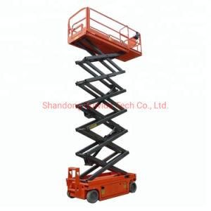 All-Terrain Self-Propelled Scissor Lift for Other Feather Sandy Wet and Slippery Ground