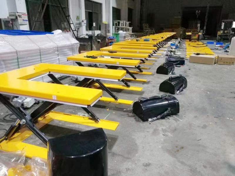 Low Lift Table U-Shaped Top Platform Hu1000