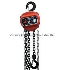 Hand-Chain Hoist Is Used in Construction Field