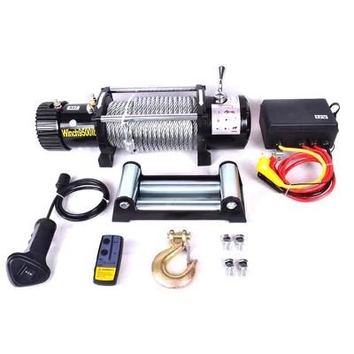 12V 12000 Lb Light Weight Electric Light Winch Boat Motor