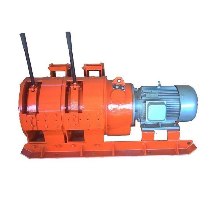 Double Drum Electric Slusher Winch with Scraper Bucket