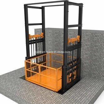 3 Floor 250kg Small Hydraulic Cargo Lifter Elevator Electric Goods Lift Platform