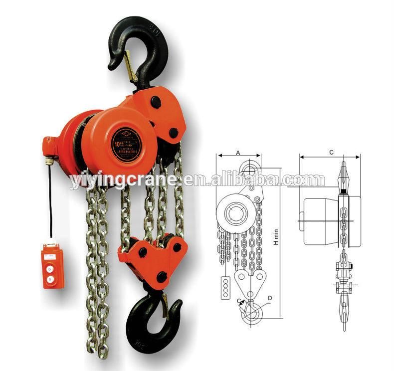 Low Price Electric Chain Hoist High Quality 5ton 7.5ton 20ton Capacity Cheap Price Electric Lift Equipment