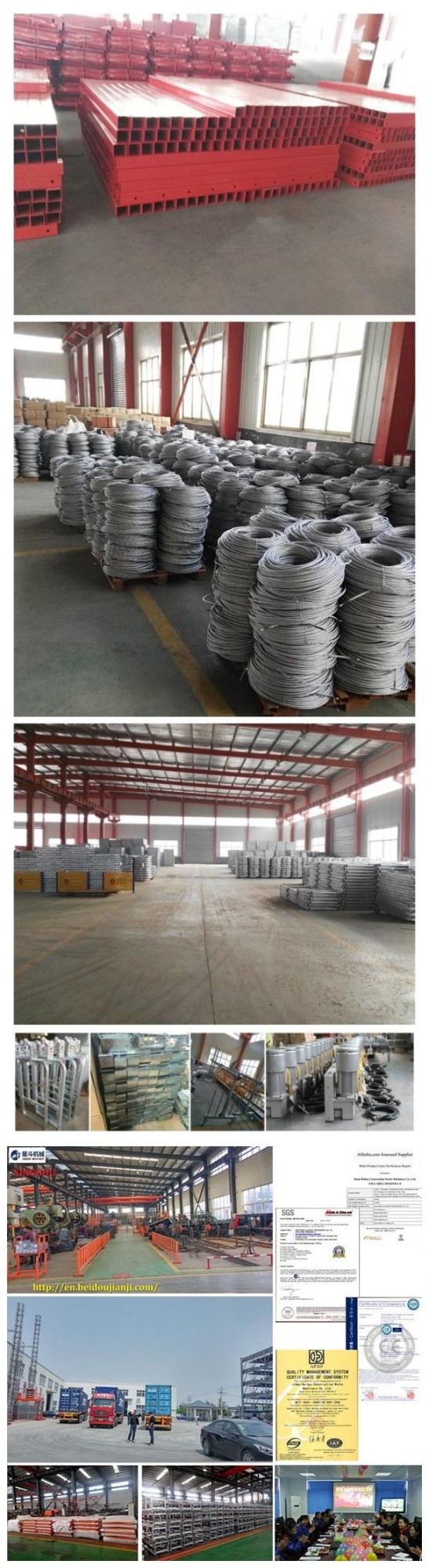 Zlp Construction Gondola Wire Rope Cable Platform