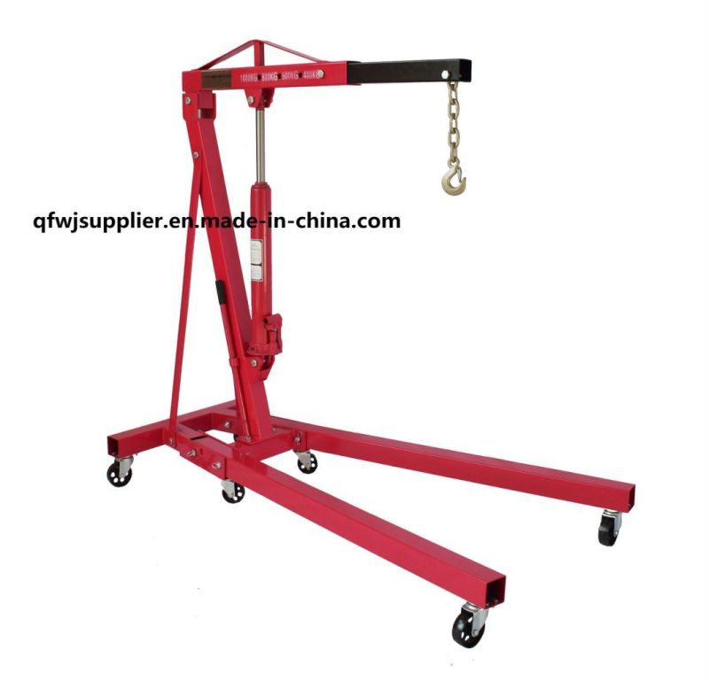 1 Ton Folding Engine Crane with Ce Approval