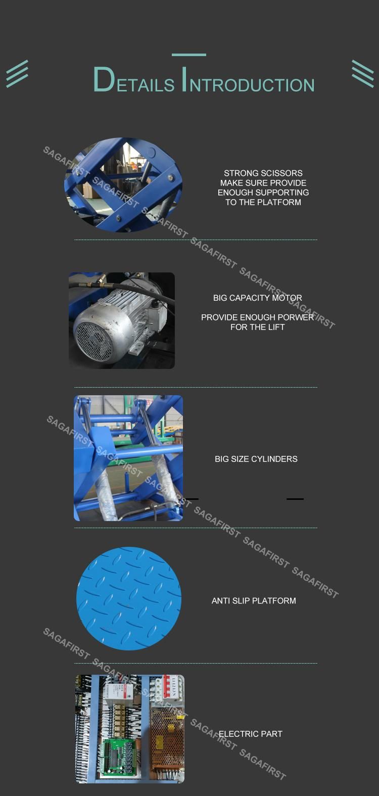 2000kg Hydraulic Scissor Lift Table