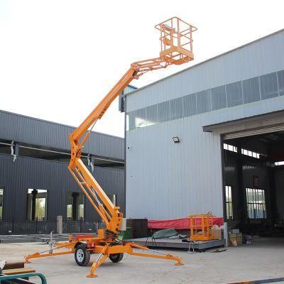 ISO CE Towable Work Platform 10~18m Spider Boom Lift