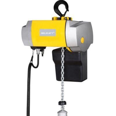 New Dchd Upside Down Electric Chain Hoist 0.125t~1t Lifting Equipment Mini Stage Hoist