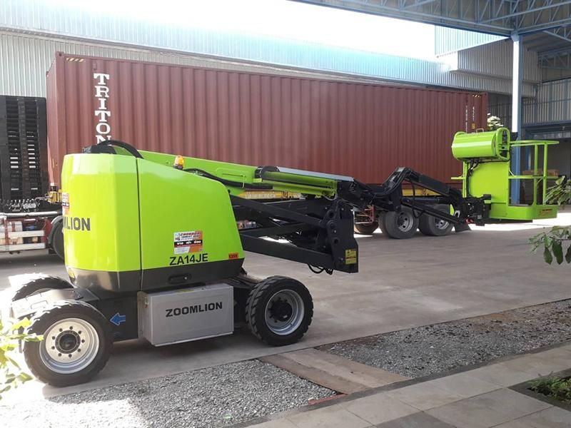 Zoomlion Za14je 15m Electric Articulated Boom Man Lift
