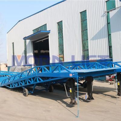 Hydraulic Morn Mobile Loading Ramps Container Unloading Ramp with ISO 9001