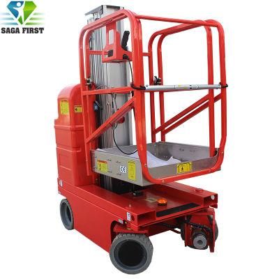150-200kg Self Driven Dual Mast Aluminum Platform Alloy Sky Lift