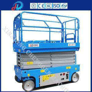 Indoor Aerial Work Used Electric Mobile Scissor Lifting Platform