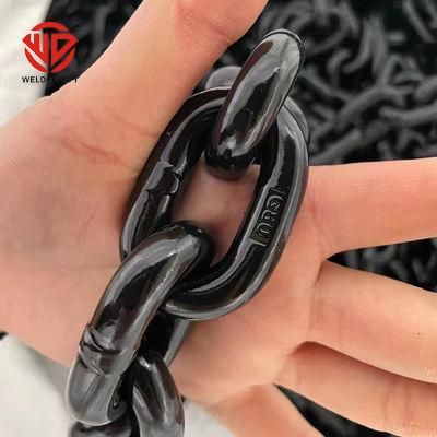 G80 High Quality Long Chain Alloy Welded Lashing Chain