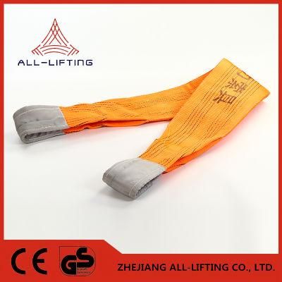 10 Tons Polyester Double Ply Webbing Sling for Lifting GS Ce Certified