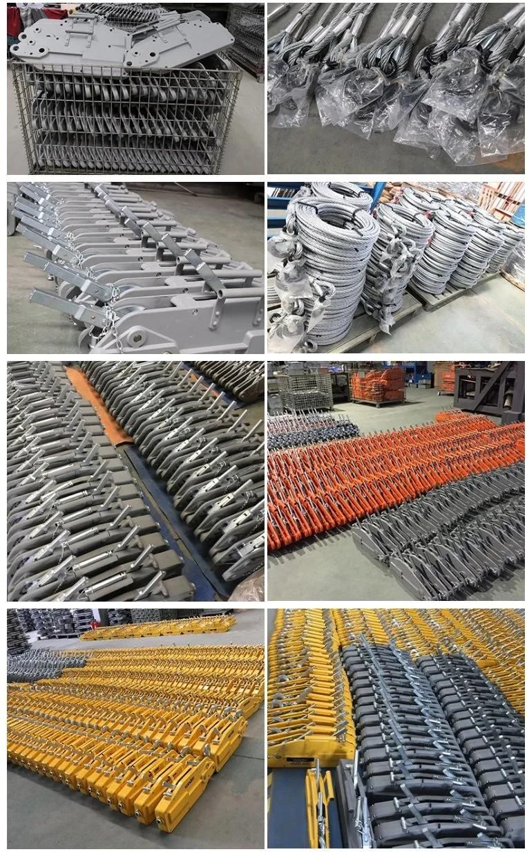Manual Cableway Hand Winch Crank Strap Gear Winch