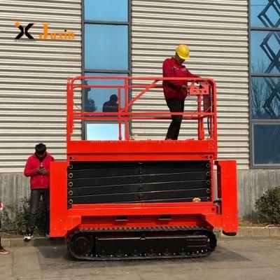 High Quality Lifter Manufacturer Rough Terrain Crawler Work Lift Electric Scissor Lift