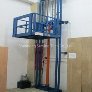 2 Storey Small Mechanical Goods Lift Hydraulic Electric Freight Elevator Industrial Warehouse Cargo Lifter