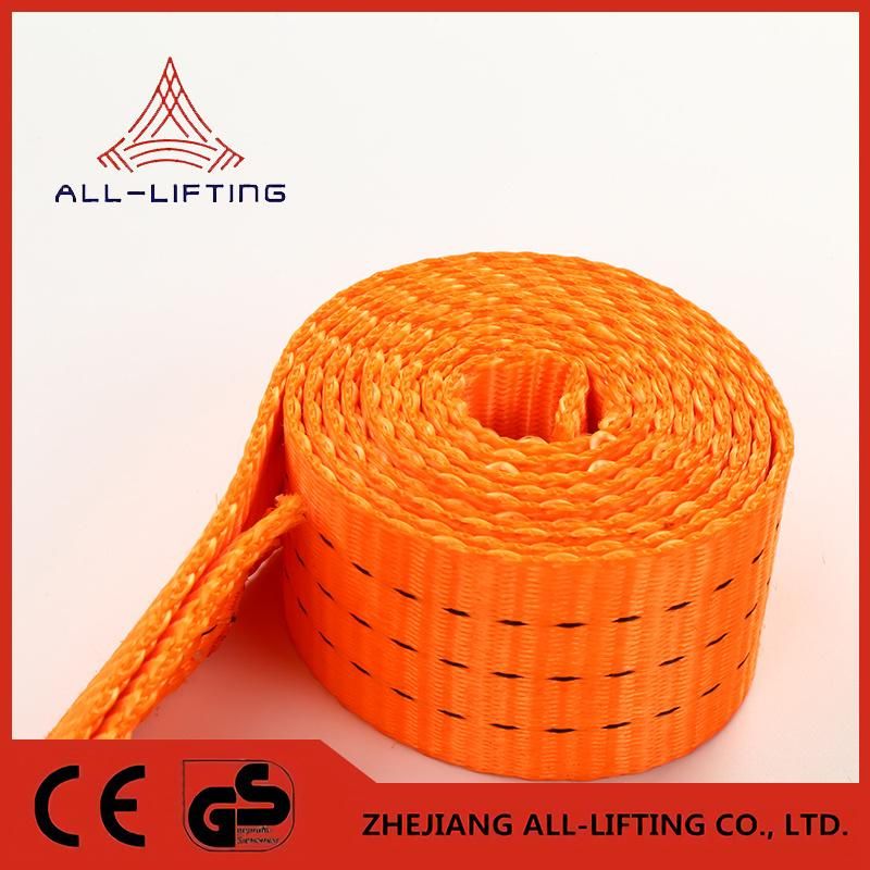 GS Certified 1.5"3t Orange Color Cargo Lashing Belt