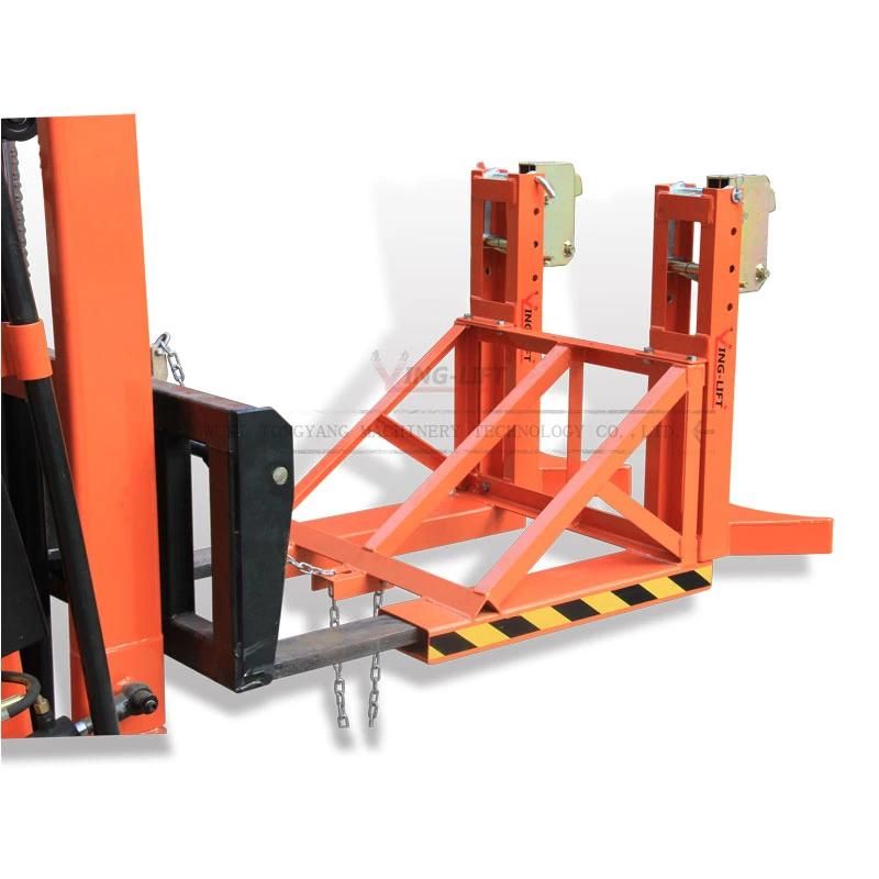 Single Eagle-Grip Forklift Drum Grabber/Drum Gripper Dg720c