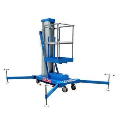 Cheap Electric Aerial Single Mast Lift Boom Lift Scissor Lift