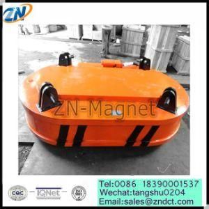 Oval Shape Electric Lifting Magnet for Handling Steel Scraps of MW61-220150L/1-75-QC
