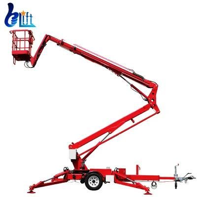 Load 200kg Man Lift Equipment Mobile Cherry Picker Lift Machine for Trees