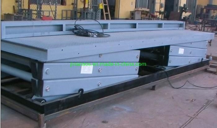 Hydraulic Scissor Cargo Lift Platform Designed with Two-Scissor Structure
