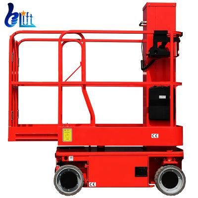 Telescope Electric Ladder Lift 300 Kg Outdoor Lifter Electric Lift Table Platform