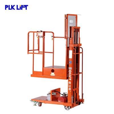 2.7m 3.3m 4.5m Semi Electric Warehouse Order Picking Lift