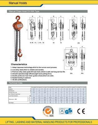 0.5t to 50t Manual Hoist Machine