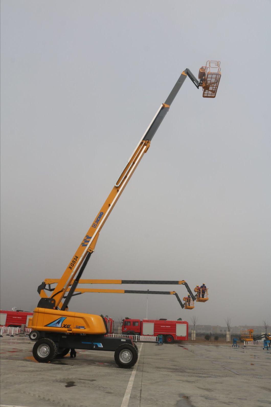 XCMG Official 34m Telescopic Boom Lift Xgs34 Self Propelled Mobile Elevated Aerial Work Platform for Sale