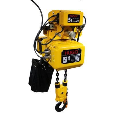 3 5 Ton 220V Chain Block Wireless Remote Control Electric Truss Hoist