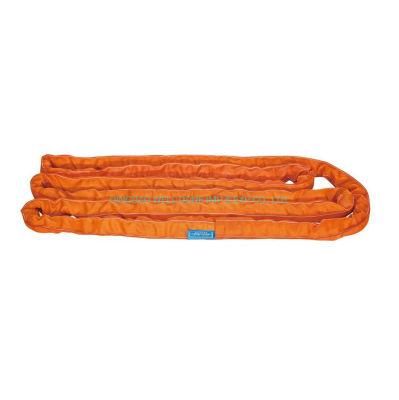 Heavy Duty 50t Orange Polyester Endless Lifting Round Sling En1492-2