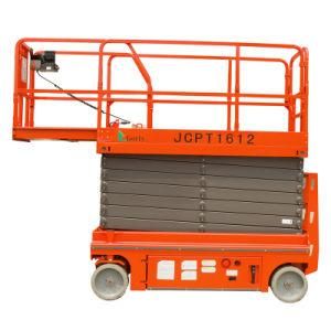 16m Working Height, Hydraulic Scissor Lift, Gl-Jcpt1612