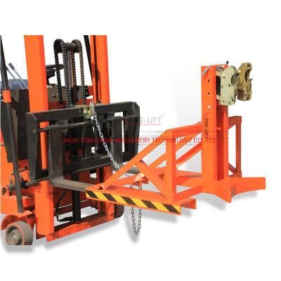 Automatic Fork Truck Drum Grabs with Two Gator-Grip Dg360f