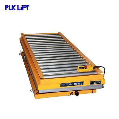 Plk Hydraulic Roller Lift Platform Electric Scissor Lift Table