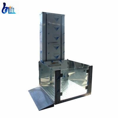 Vertical Wheelchair Lift Designed as Requirements