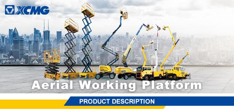XCMG Official Gtjz1212e (Euro Stage V) 12m Scissor Aerial Work Platform