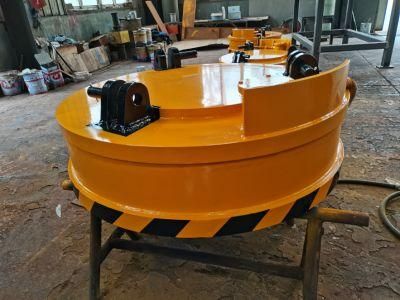 Safe Lifting Electromagnet Construction Site