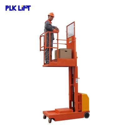 3m 4.5m 300kg Hydraulic Electric Self Propelled Order Picker