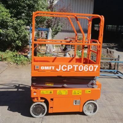 4m 6m 8m 10m 12m 14m Electric Power Self Propelled Hydraulic Automatic Scissor Lifting Platform on Tracks