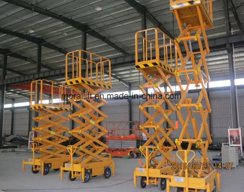 Hydraulilc Mobile Scissor Portable Work Platform