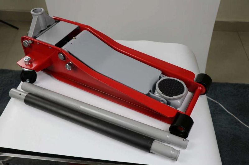 3t Low Profile Floor Jack with Double Pump / Quickly Lift